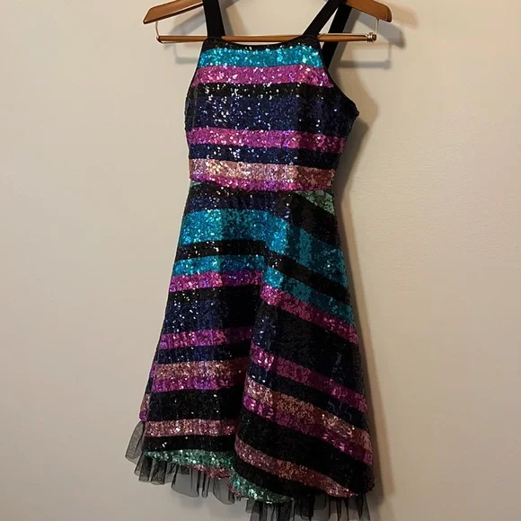 Rare Editions sequin dress size 12 - Picture 7 of 7